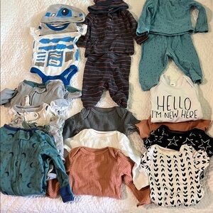 Assorted Newborn Baby Clothing Set